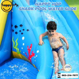 สไลเดอร์ลม Shark pool double water slide