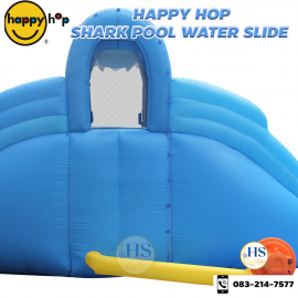 สไลเดอร์ลม Shark pool double water slide